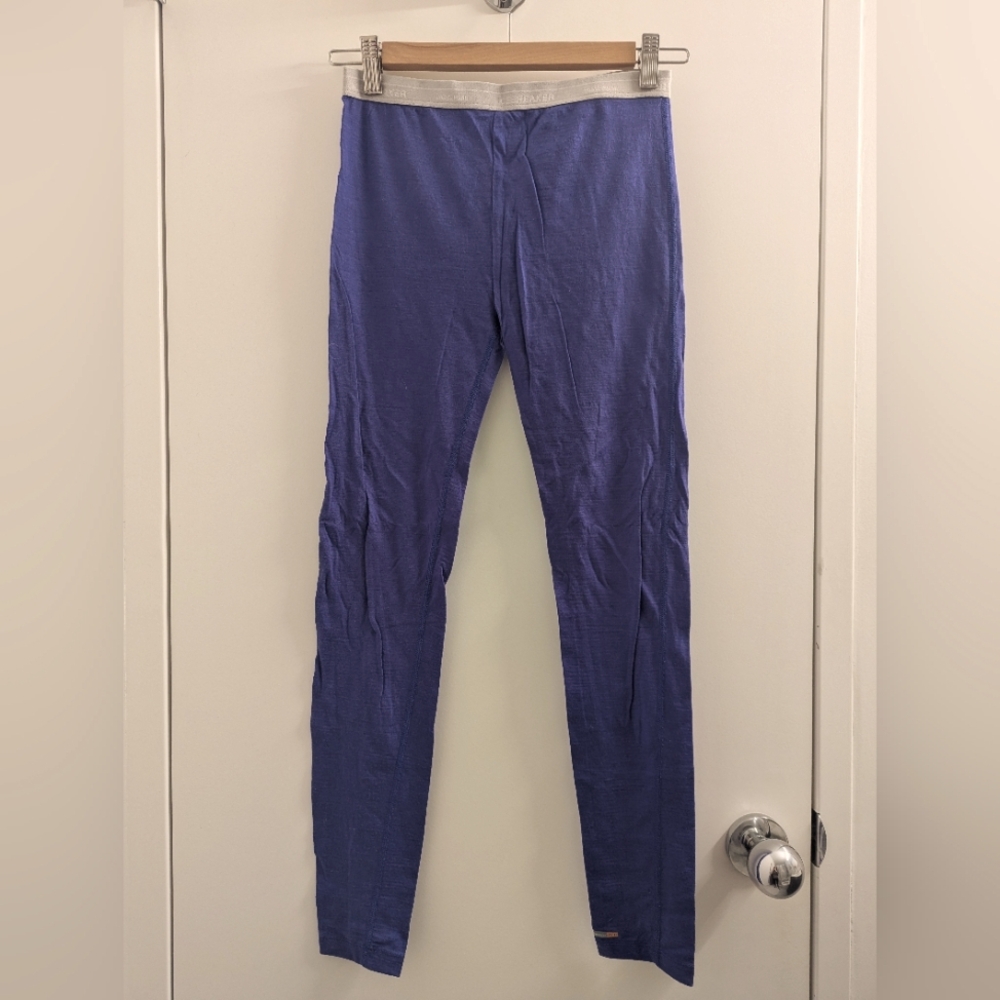 Icebreaker Bodyfit 200 Merino Leggings, Purple, Size 13-14 Years (Girls)